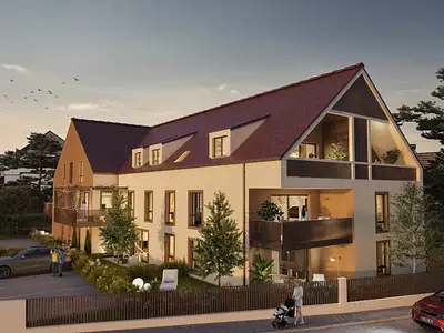 Programme neuf LE DOMAINE DE LA BOISERIE à Lipsheim (67640) – Homélis