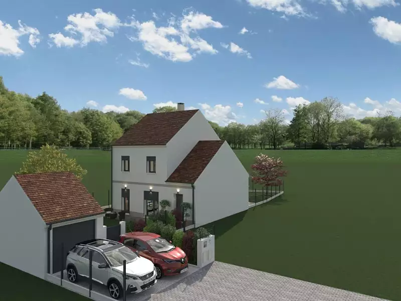 Maison neuve, 102 m² - Luzarches (95270)
