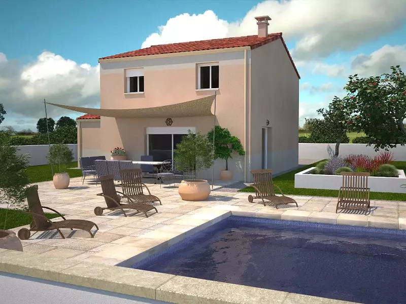 Maison neuve, 90 m² - Le Bernard (85560)