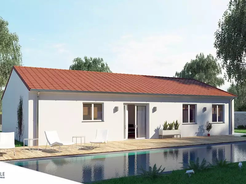 Maison neuve, 94 m² - Confrançon (01310)