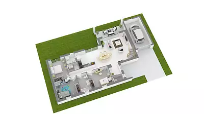 Maison neuve, 125 m²