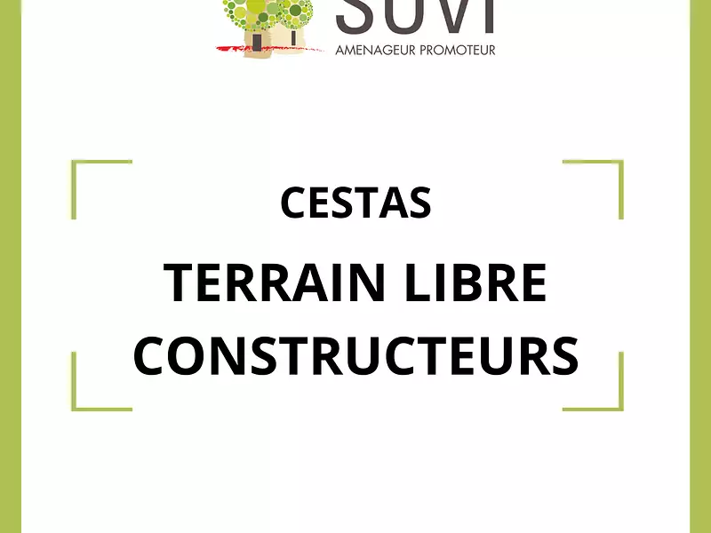 Terrain à bâtir - Cestas (33610)