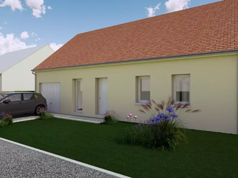 Maison neuve, 85 m² - Chançay (37210)