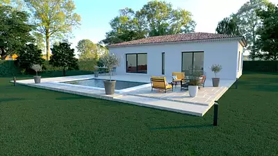 Maison neuve, 90 m²