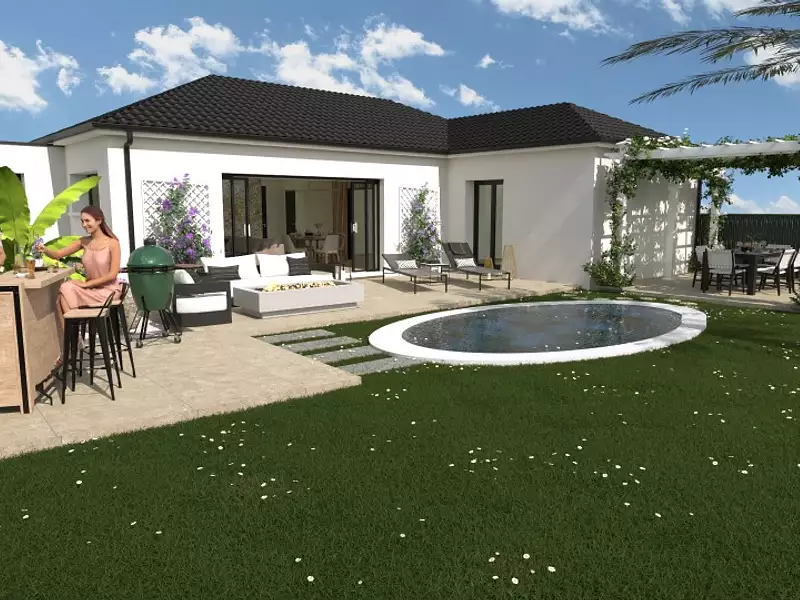 Maison neuve, 120 m² - Jumelles (27220)