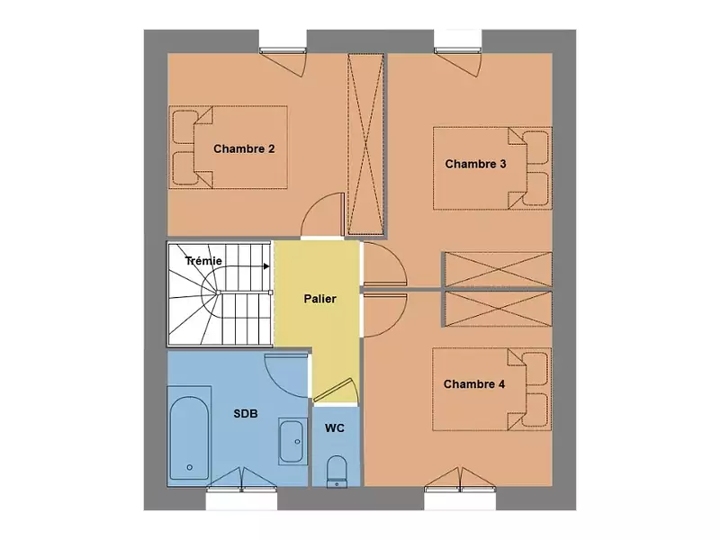 Maison neuve, 100 m² - Plonéour-Lanvern (29720)