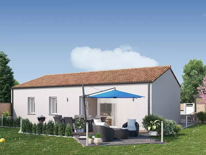 Maison neuve, 80 m² - Grand'Landes (85670)