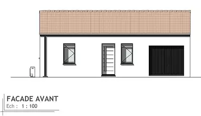 Maison neuve, 54 m²