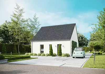 Maison neuve, 63 m²
