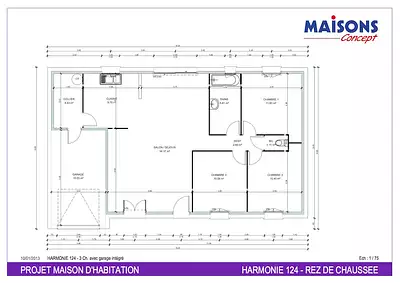 Maison neuve, 100 m²