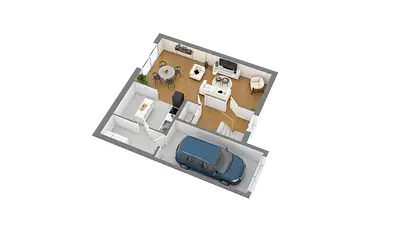 Maison neuve, 84,59 m²