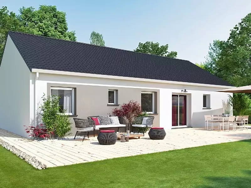 Maison neuve, 90 m² - Marcilly-lès-Buxy (71390)