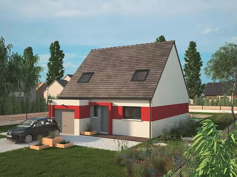 Maison neuve, 115 m² - Saint-Georges-du-Vièvre (27450)