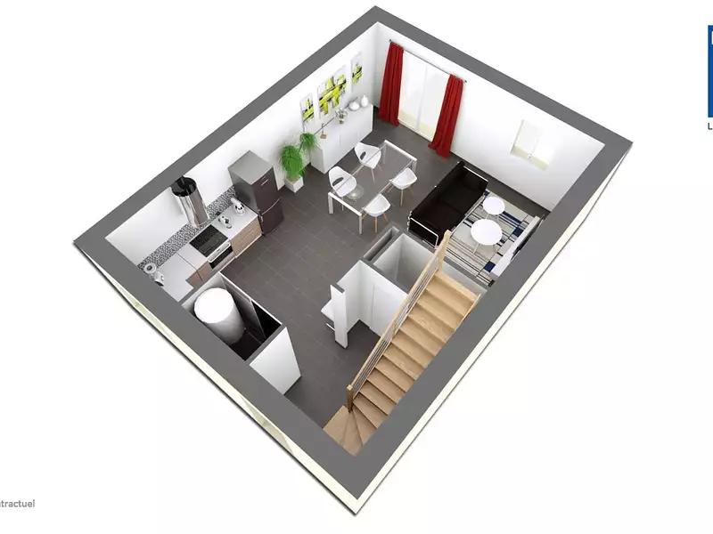 Maison neuve, 73 m² - Brégy (60440)