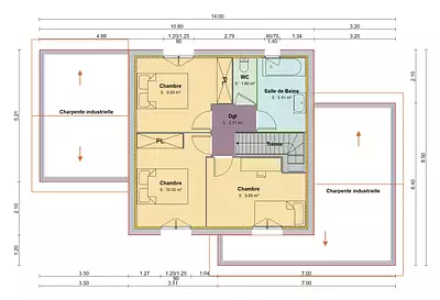 Maison neuve, 97 m²