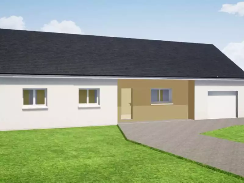 Maison neuve, 122 m² - Teloché (72220)