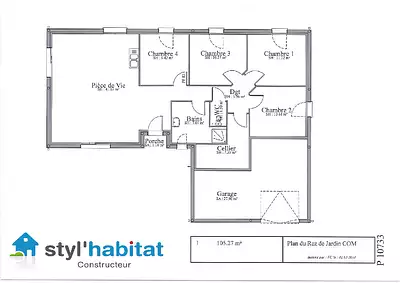 Maison neuve, 105 m²