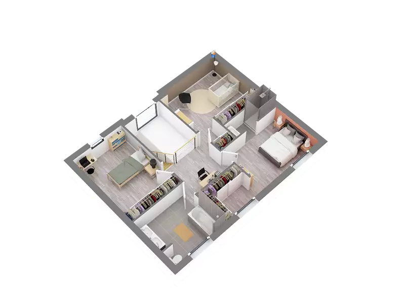 Maison neuve, 125,32 m² - Belloy-en-France (95270)