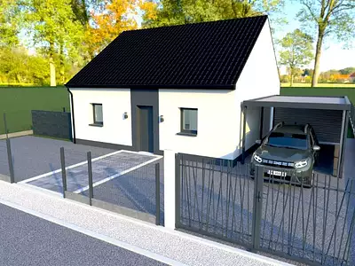 Maison neuve, 65 m²