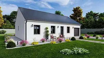 Maison neuve, 68 m²
