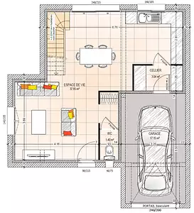 Maison neuve, 87 m²