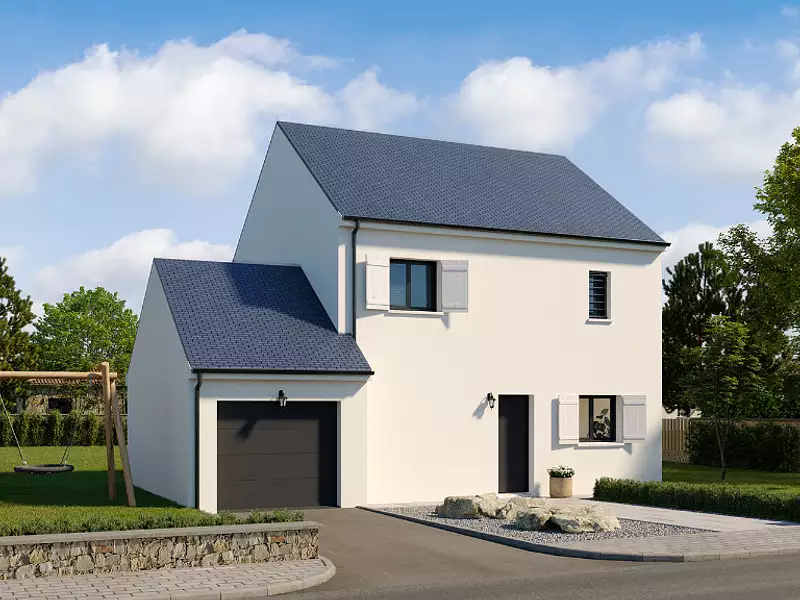 Maison neuve, 98 m² - Nanteuil-lès-Meaux (77100)