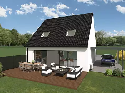 Maison neuve, 102 m²