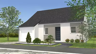 Maison neuve, 76 m²