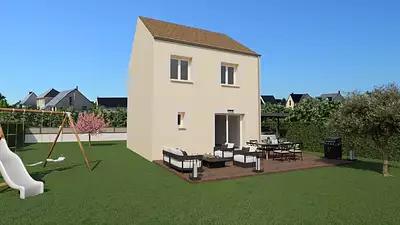 Maison neuve, 74 m²