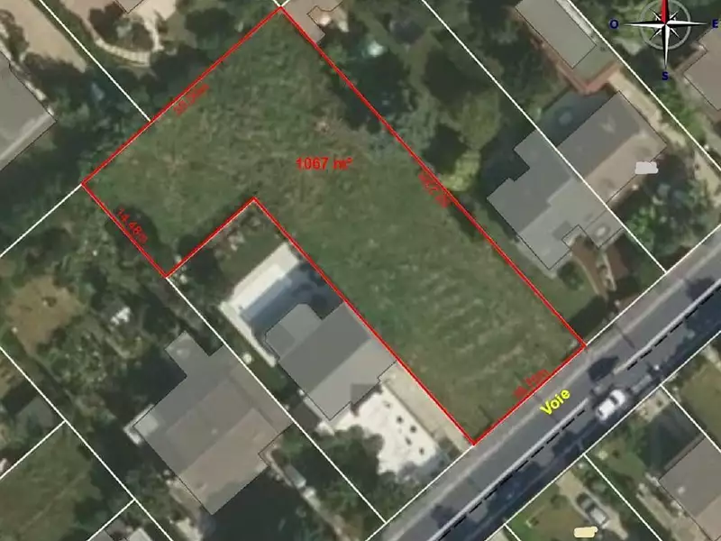 Terrain à bâtir, 1 074 m² - Brunoy (91800)