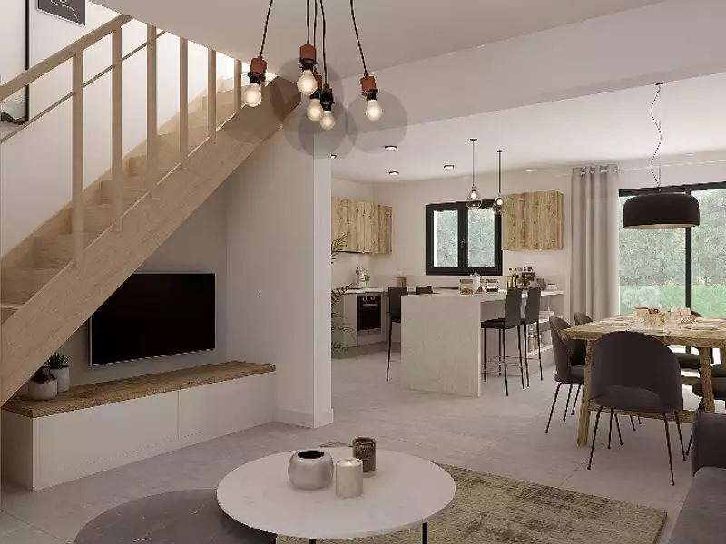 Maison neuve, 90 m² - Les Villages Vovéens (28150)