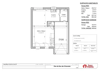 Maison neuve, 81 m²