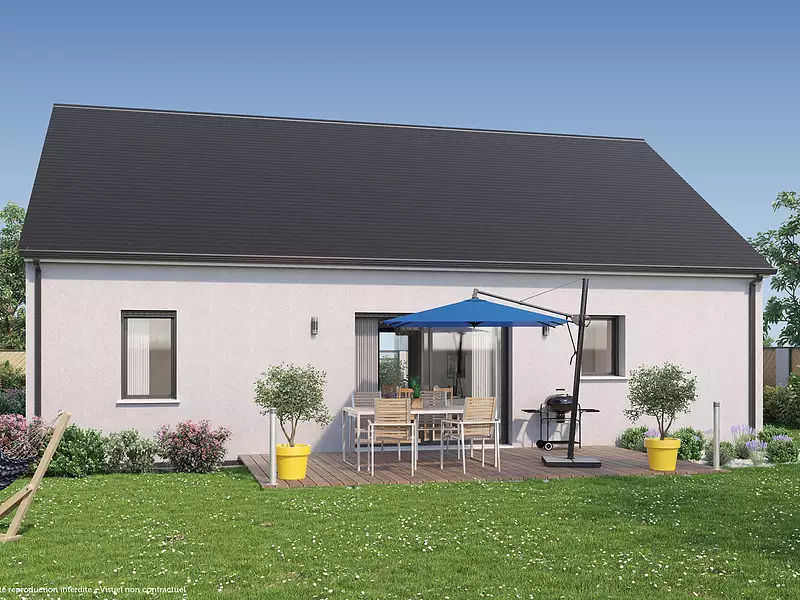 Maison neuve, 75 m² - Dordives (45680)