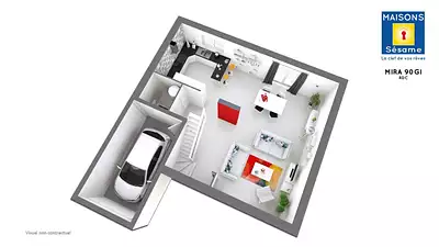 Maison neuve, 87 m²