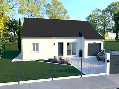 Maison neuve, 70 m²