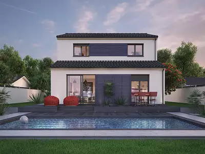 Maison neuve, 78 m²