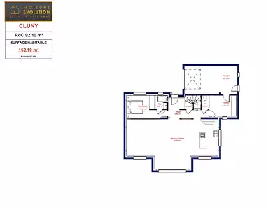 Maison neuve, 162 m²