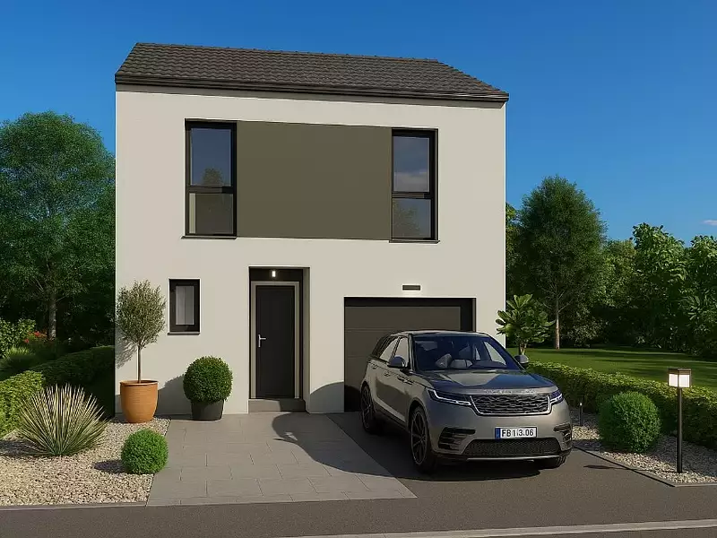 Maison neuve, 100 m² - Angevillers (57440)