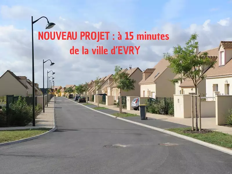 Maison neuve, 90 m² - Évry-Courcouronnes (91080)