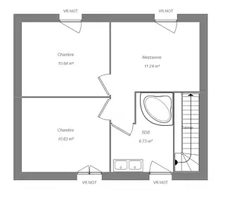 Maison neuve, 90 m²