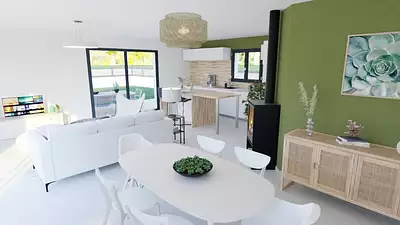 Maison neuve, 93 m²