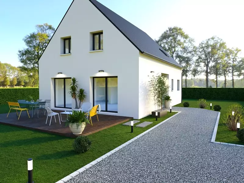 Maison neuve, 120 m² - Azay-le-Rideau (37190)