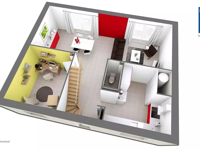 Maison neuve, 122 m² - Corbeil-Essonnes (91100)