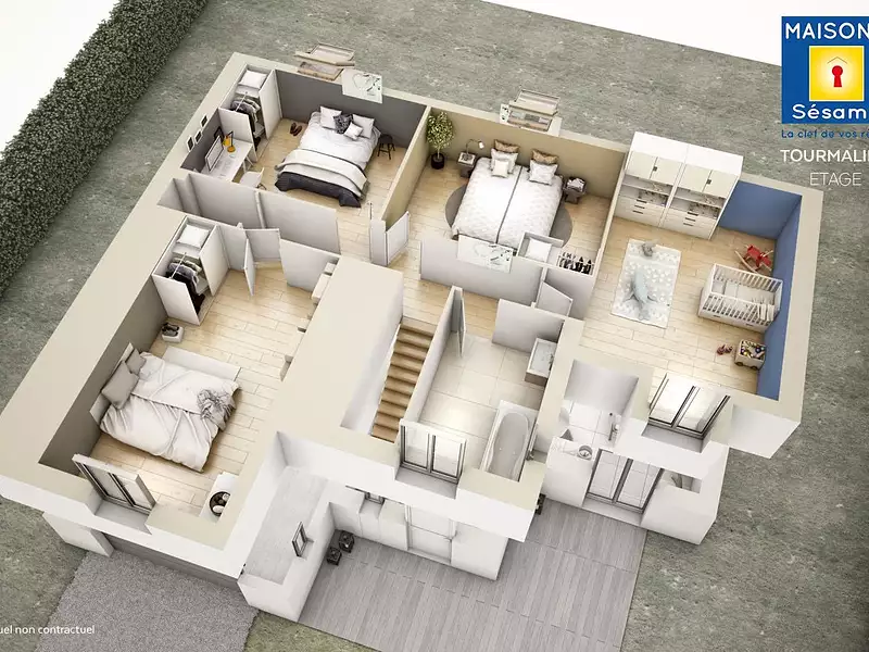 Maison neuve, 124 m² - Brétigny-sur-Orge (91220)