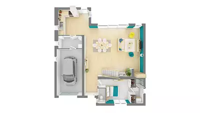 Maison neuve, 120 m²