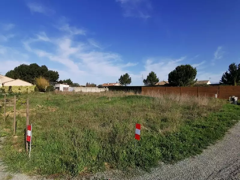 Terrain à bâtir, 1 300 m² - Trèbes (11800)