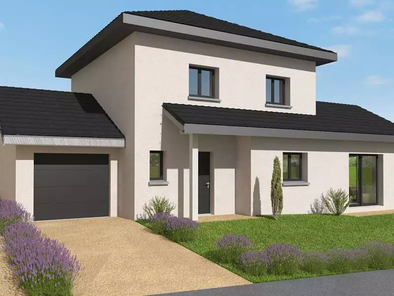 Maison neuve, 116 m² - Montailleur (73460)