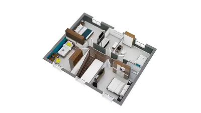 Maison neuve, 114,23 m²