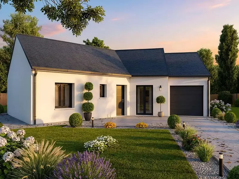 Maison neuve, 82 m² - Fatines (72470)