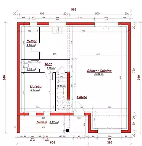 Maison neuve, 129 m²